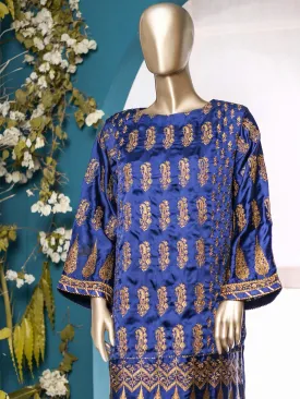 Bin Saeed Embroidered Tunic Silk Stitched Kurti Vol-21 Collection’2021-HEFS-3017-Blue
