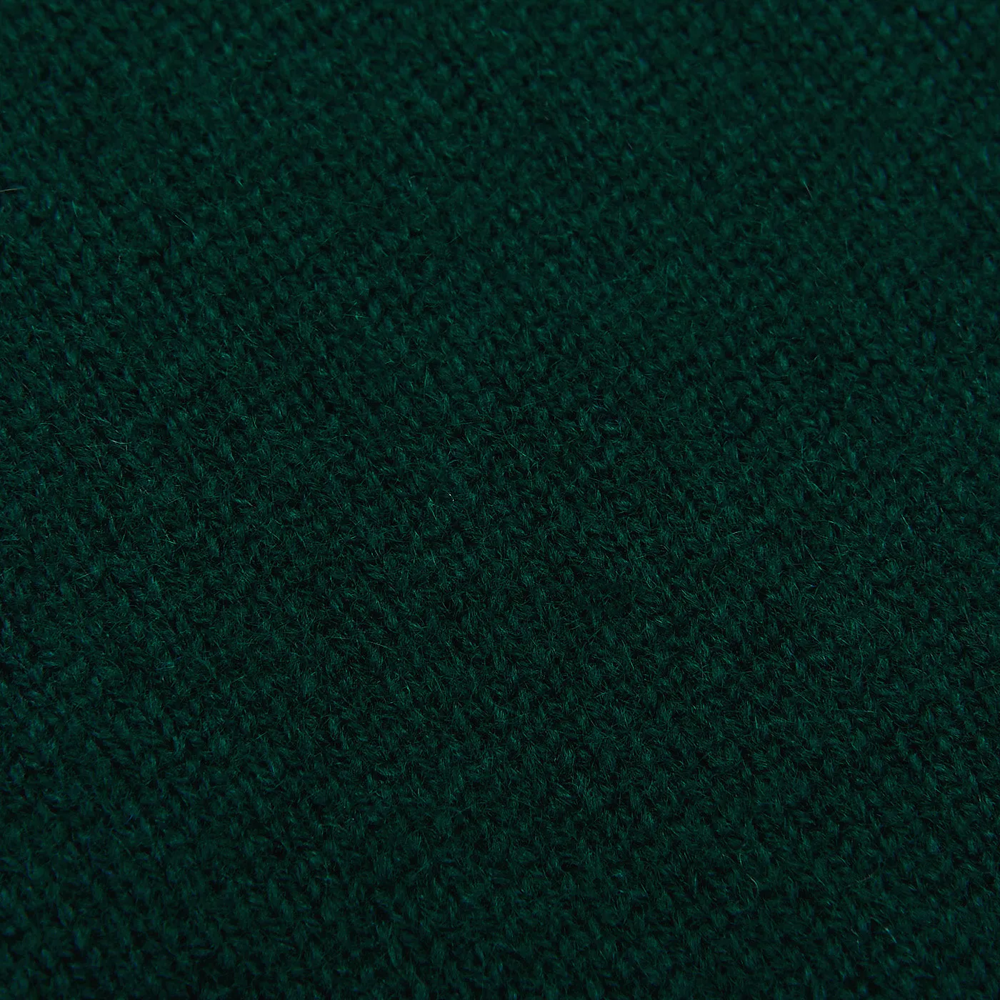Bottle Green Crew Neck Cashmere Sweater