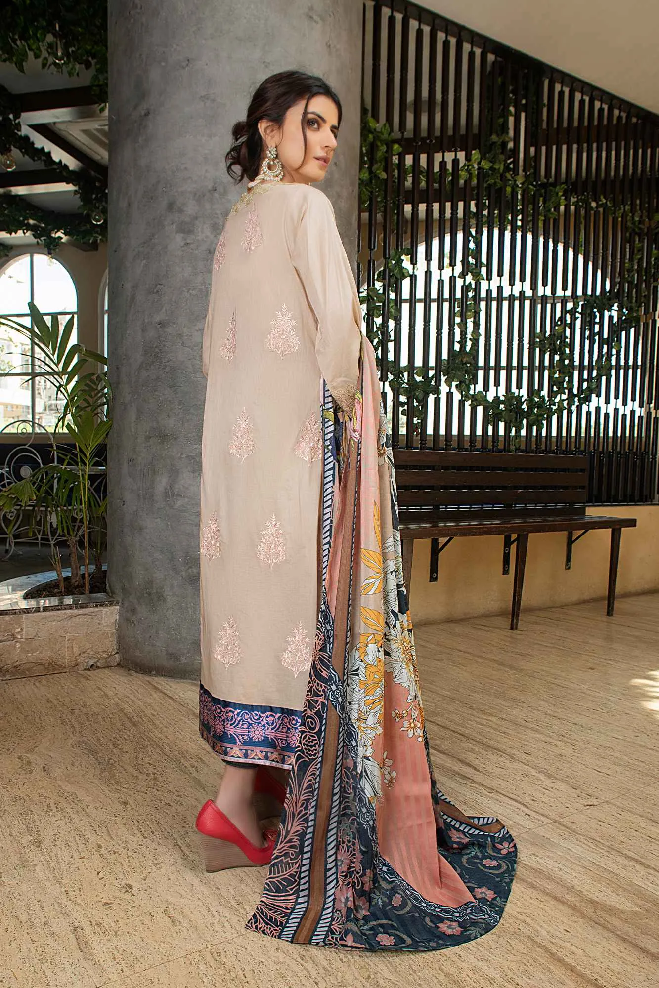 Chandelier by Mystique Unstitched 3 Piece Festive Lawn Collection'2022-FC-02