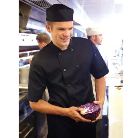 Chef Works BLSSBLK4XL Chef's Coat