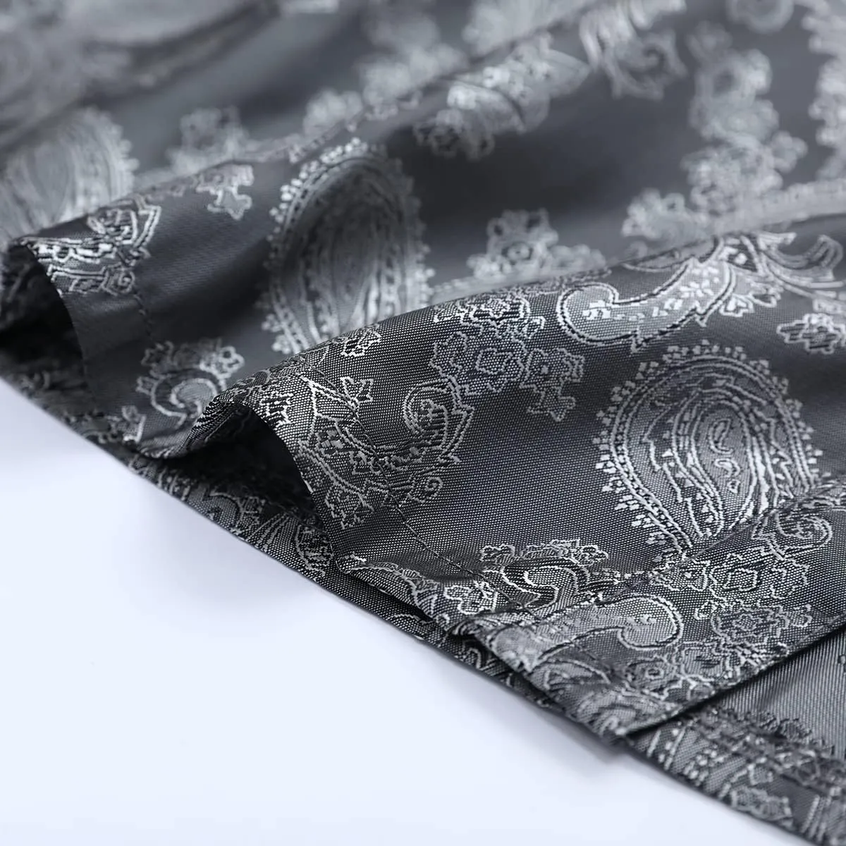Cloudstyle Mens Paisley Shirt Long Sleeve Dress Shirt Button Down Casual Slim Fit