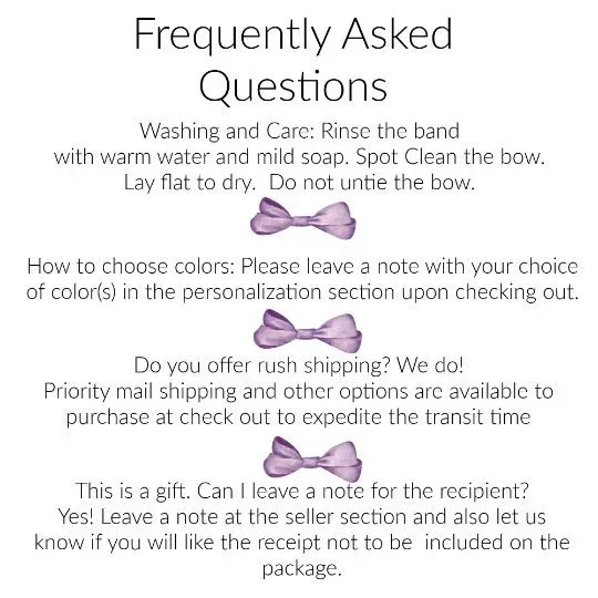 Ella Grosgrain Bow Nylon Headband - Aqua