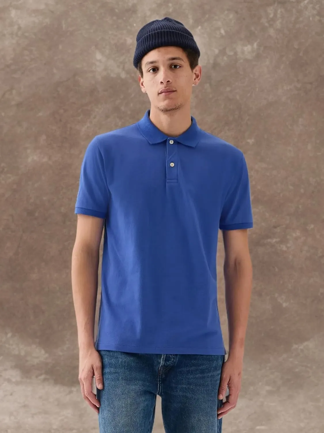 GAP Men's Stretch Pique Polo Shirt