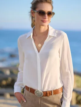 Grace Matte Silk Shirt