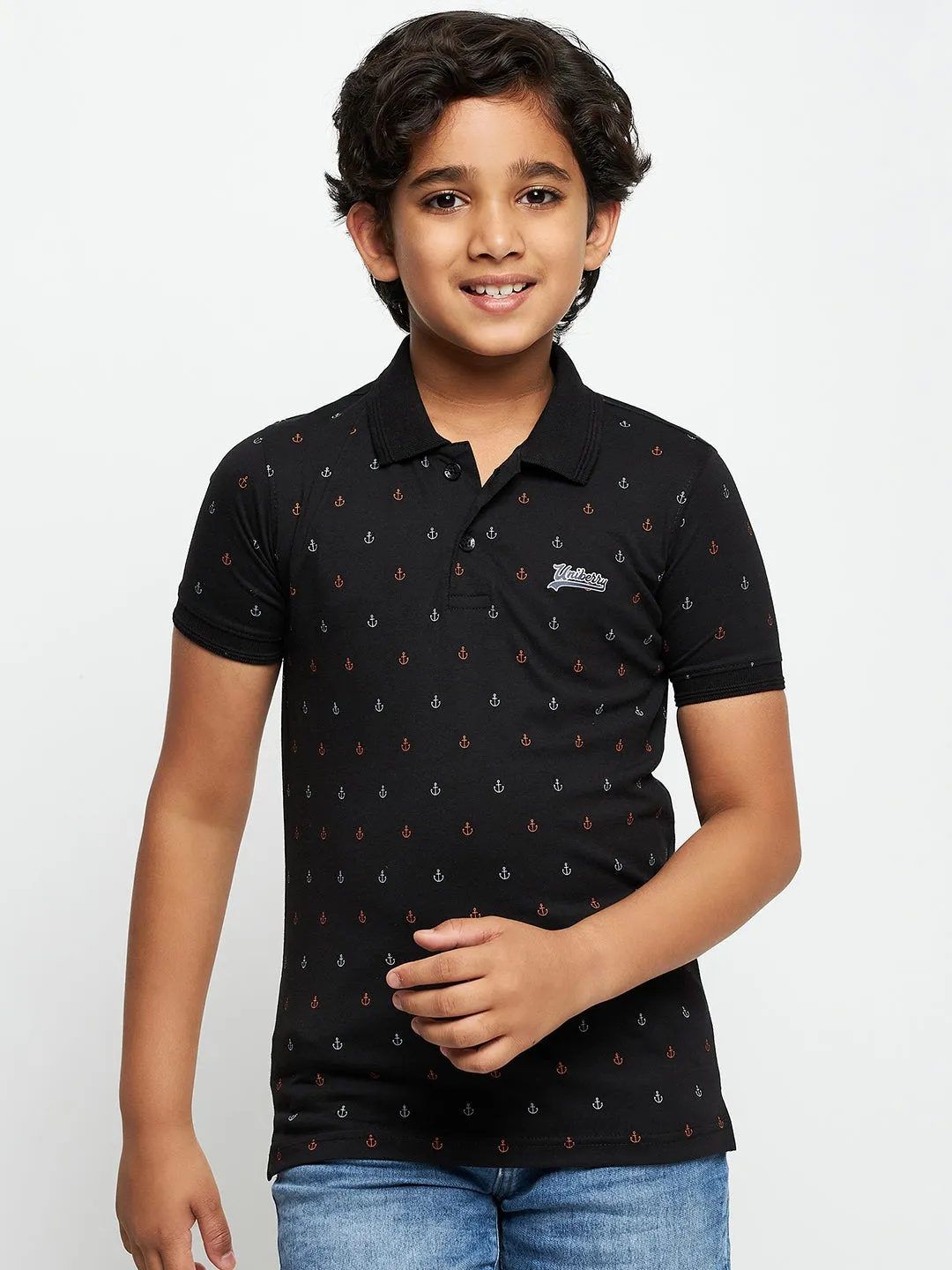 Junior AOP Polo T-Shirt