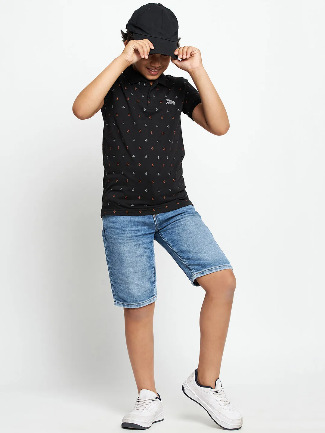 Junior AOP Polo T-Shirt