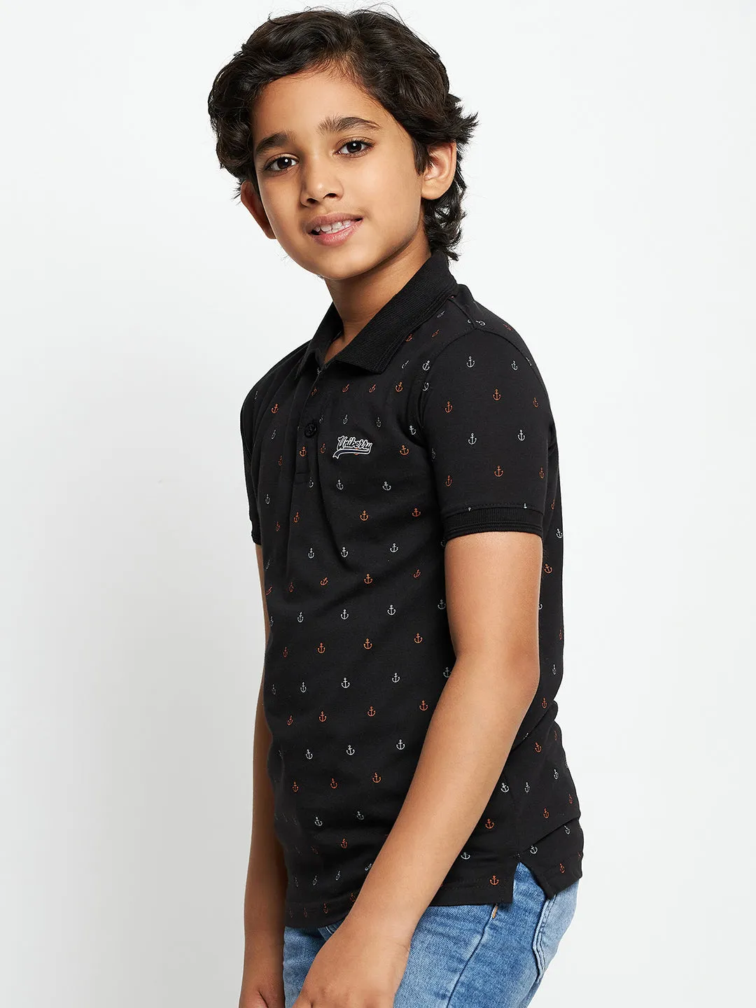 Junior AOP Polo T-Shirt