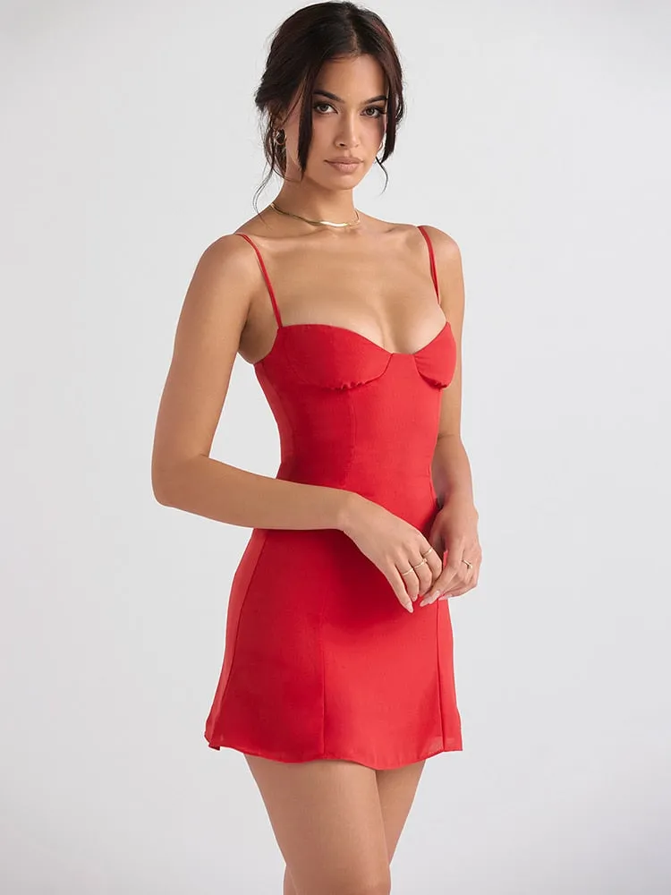 Katie Mini Chiffon Dress