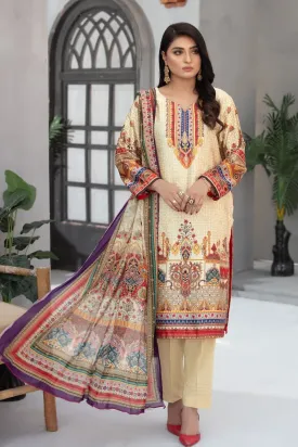 Ladies Un-Stitch Rashid Textile Marine Silk Luxury Collection 5456