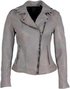 Mauritius Women's Narin Moto Leather Jacket