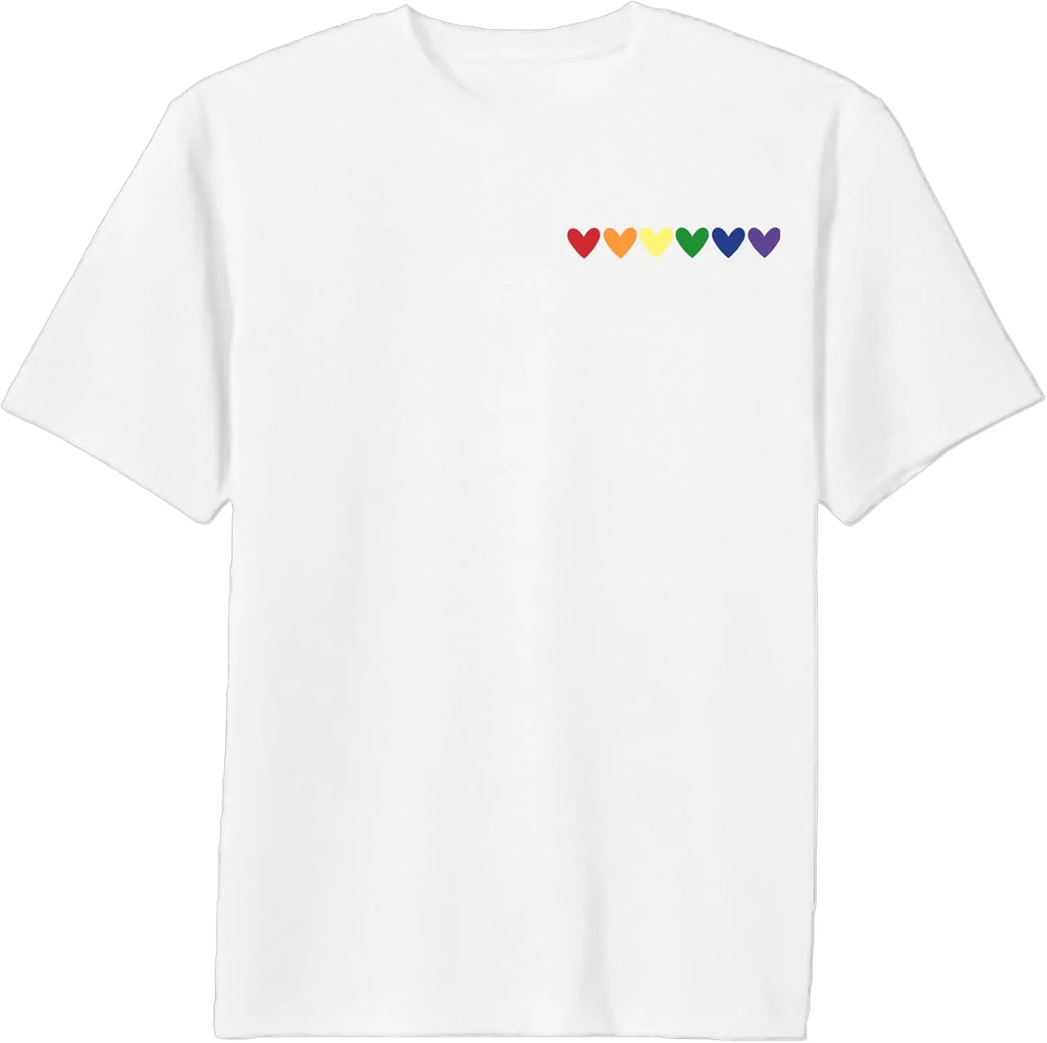 Men's Gay Pride Shirt : Rainbow Graphic Tees Be You T-Shirt LGBT Equality Short Sleeve Blouse Tops