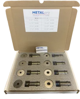 METALpro MP4142 – 8 Piece Punch and Die Set