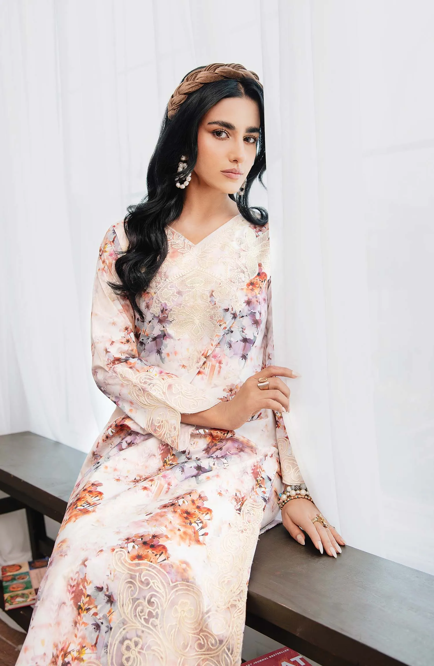 Parisa By Emaan Adeel Unstitched 3 Piece Luxury Winter Collection'2024-Dream