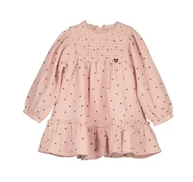 Printed Dress- Blush