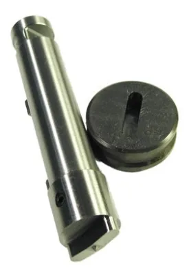 Rotex Punch .3125 X 1.000 (5/16 X 1") Oblong Left To Right Orientation