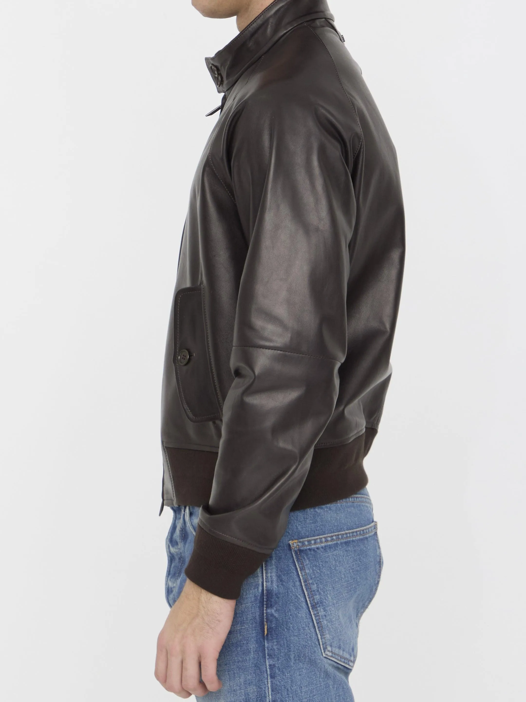 Salvatore Santoro Leather Jacket
