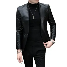 Slim Leather Jacket