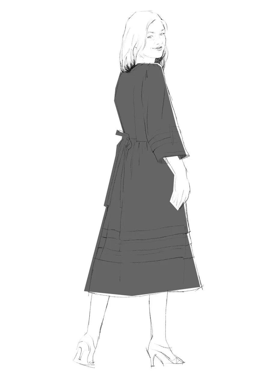 Tamzin Dress  - PDF sewing pattern