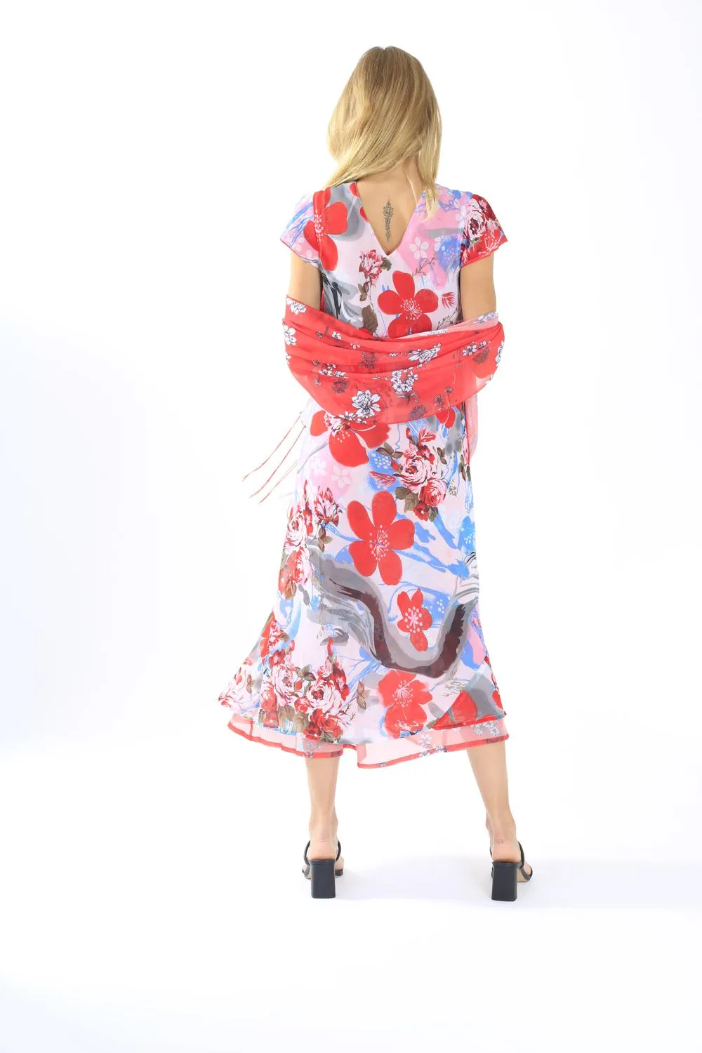 THE CINDERELLA SLAYING RED REVERSIBLE DRESS
