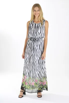 WRAP IT UP MAXI DRESS IN FLORAL PRINT