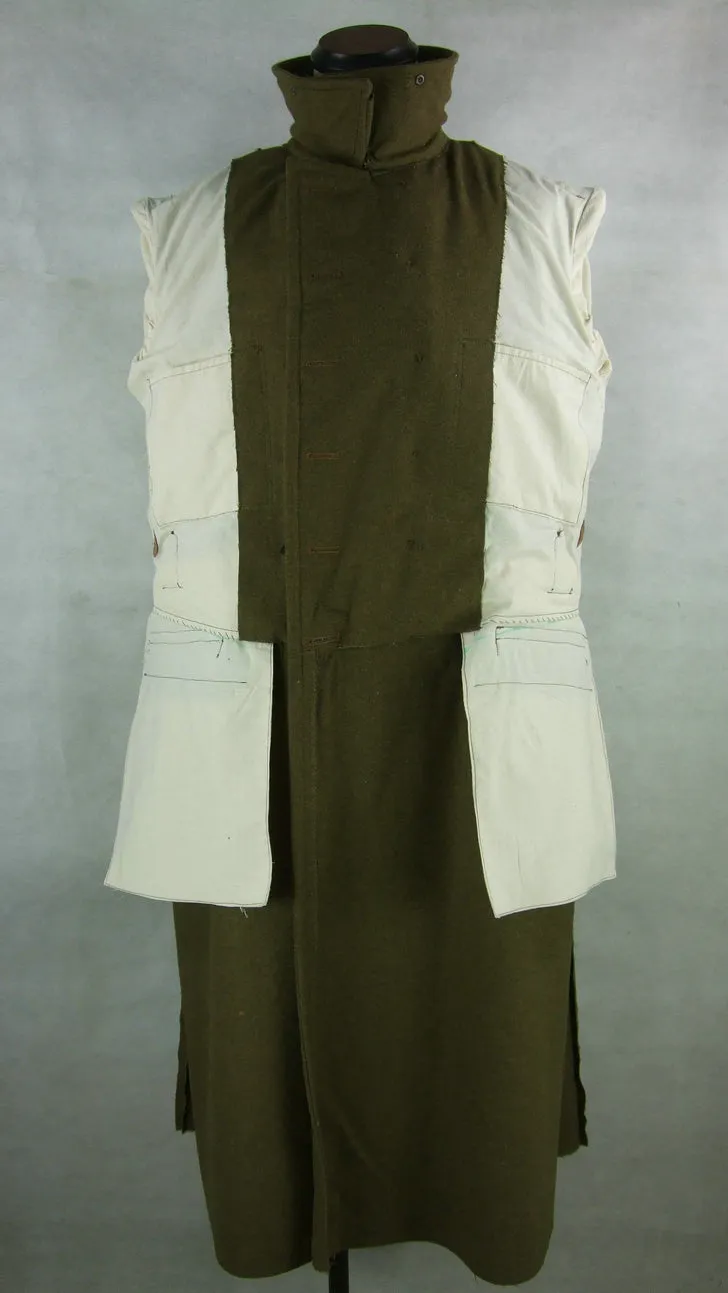 WW2 France French M22 M35 Wool Great Coat Overcoat